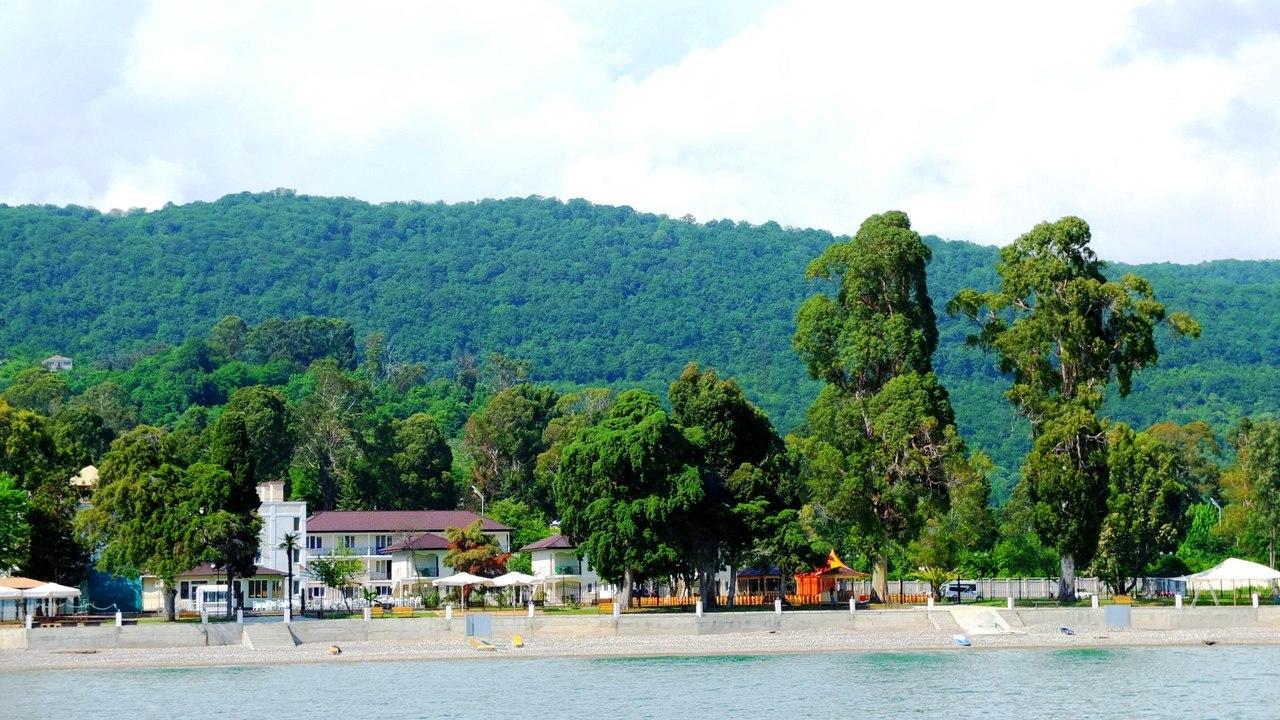 Anakopia Club Hotel New Athos Buitenkant foto